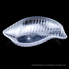 PP / PS Plastikschale Einweg-Untertasse Conch Shaped Dish